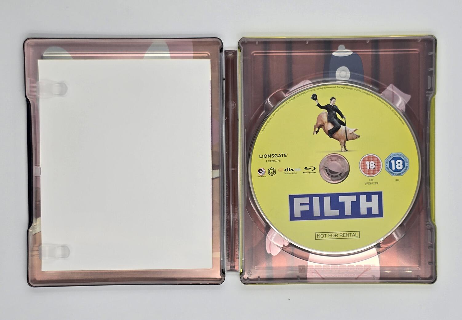 Filth - Limited Edition - Steelbook - Blu-Ray - Region B - [Pre-owned] - Lionsgate - Item Image 5