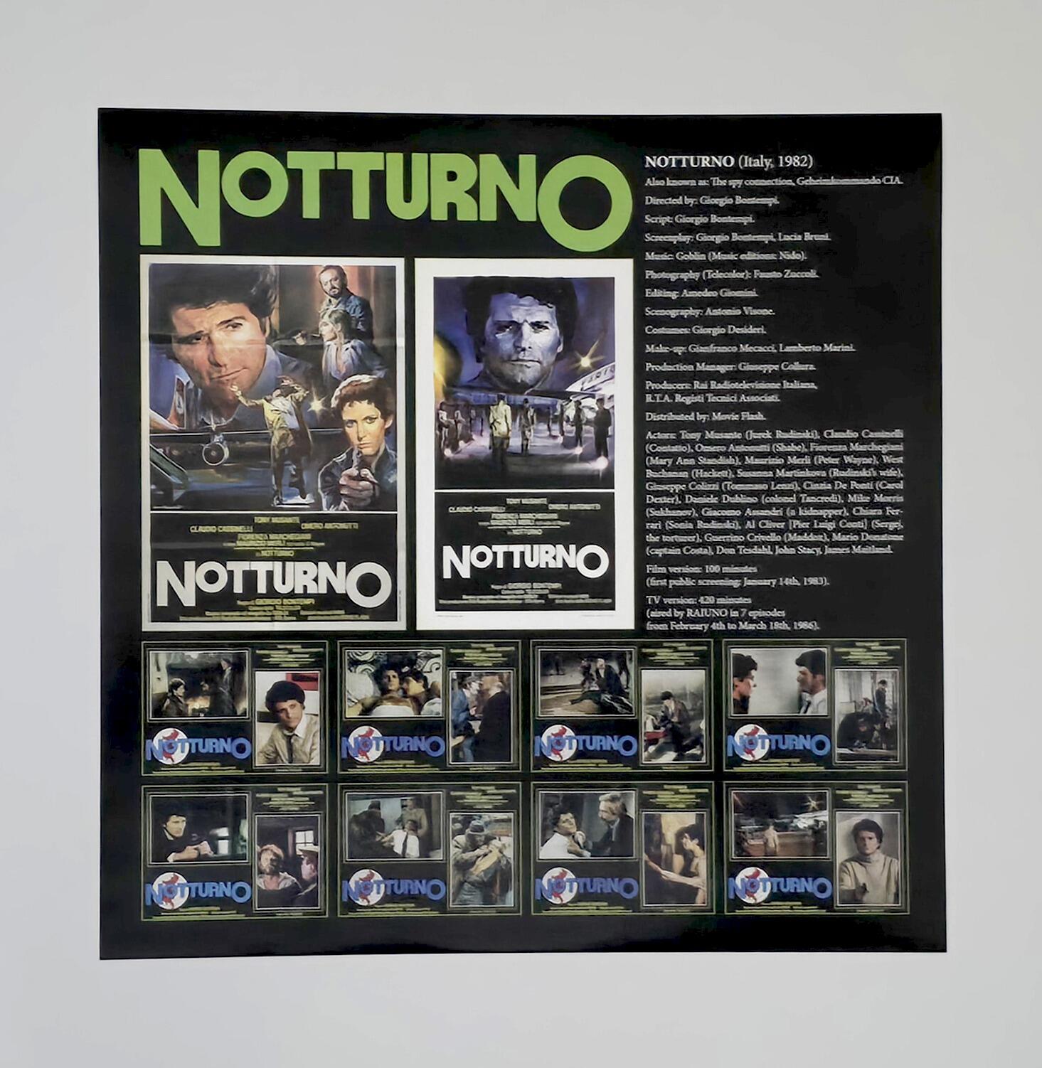 Goblin - Notturno (AKA Spy Connection) - Limited Edition Acid Green Vinyl - [Pre-owned] -  - Item Image 5