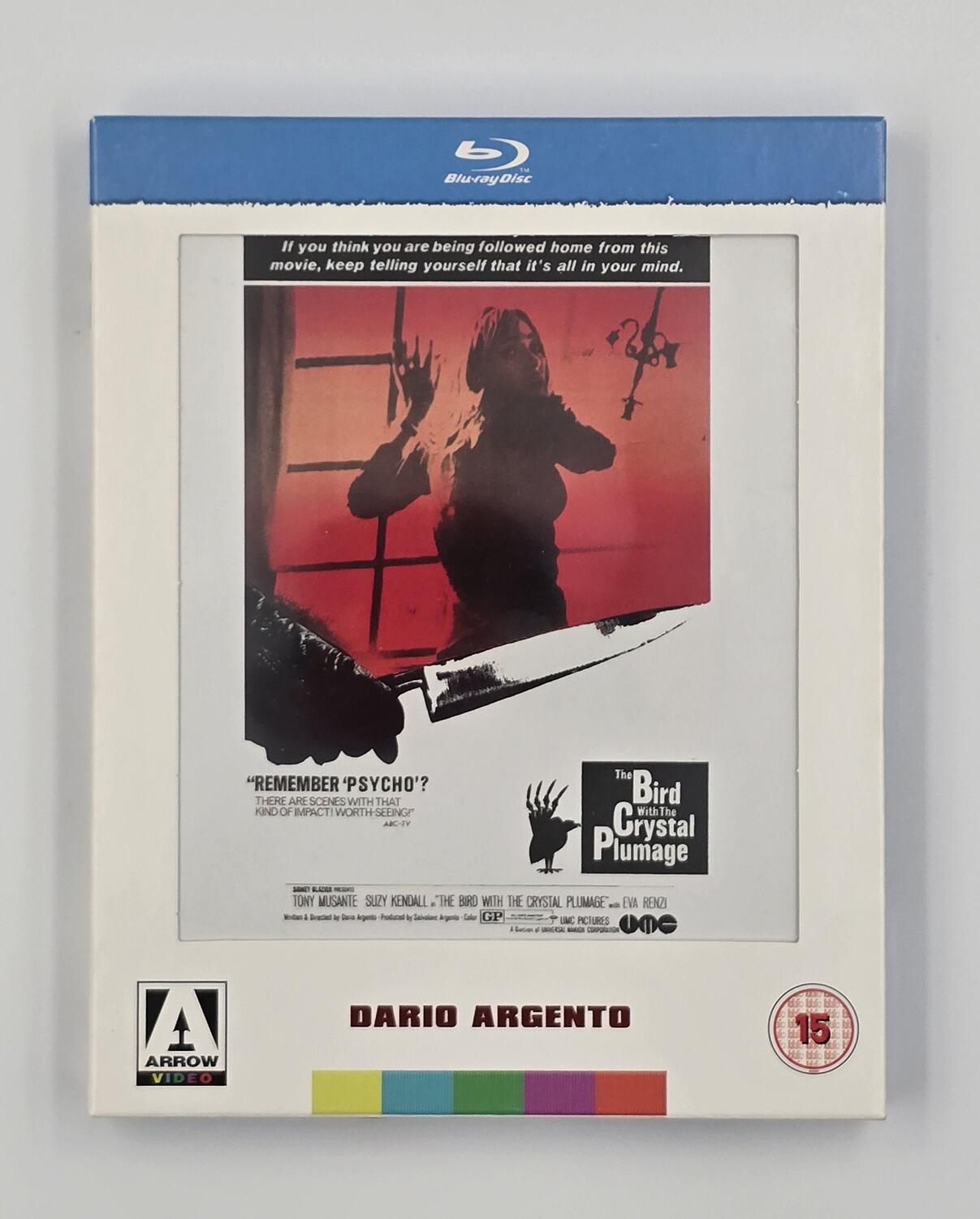 The Bird with the Crystal Plumage - Slipcover - Blu-Ray - Region Free - [Pre-owned] - Arrow Video - Item Image 1