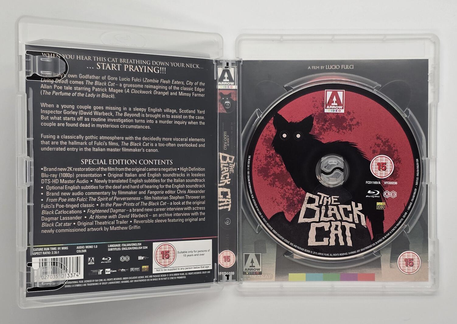 The Black Cat - Blu-Ray - Region A+B - [Pre-owned] - Arrow Video - Item Image 3