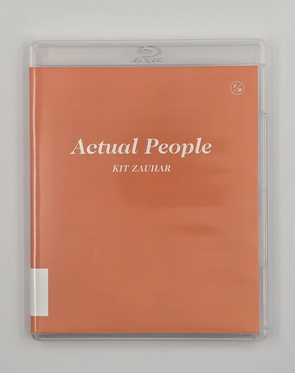 Actual People - Limited Edition - Slipcover - Blu-Ray - Region Free - [Pre-owned] - Factory 25-Vinegar Syndrome-Kit Zauhar-Front Cover