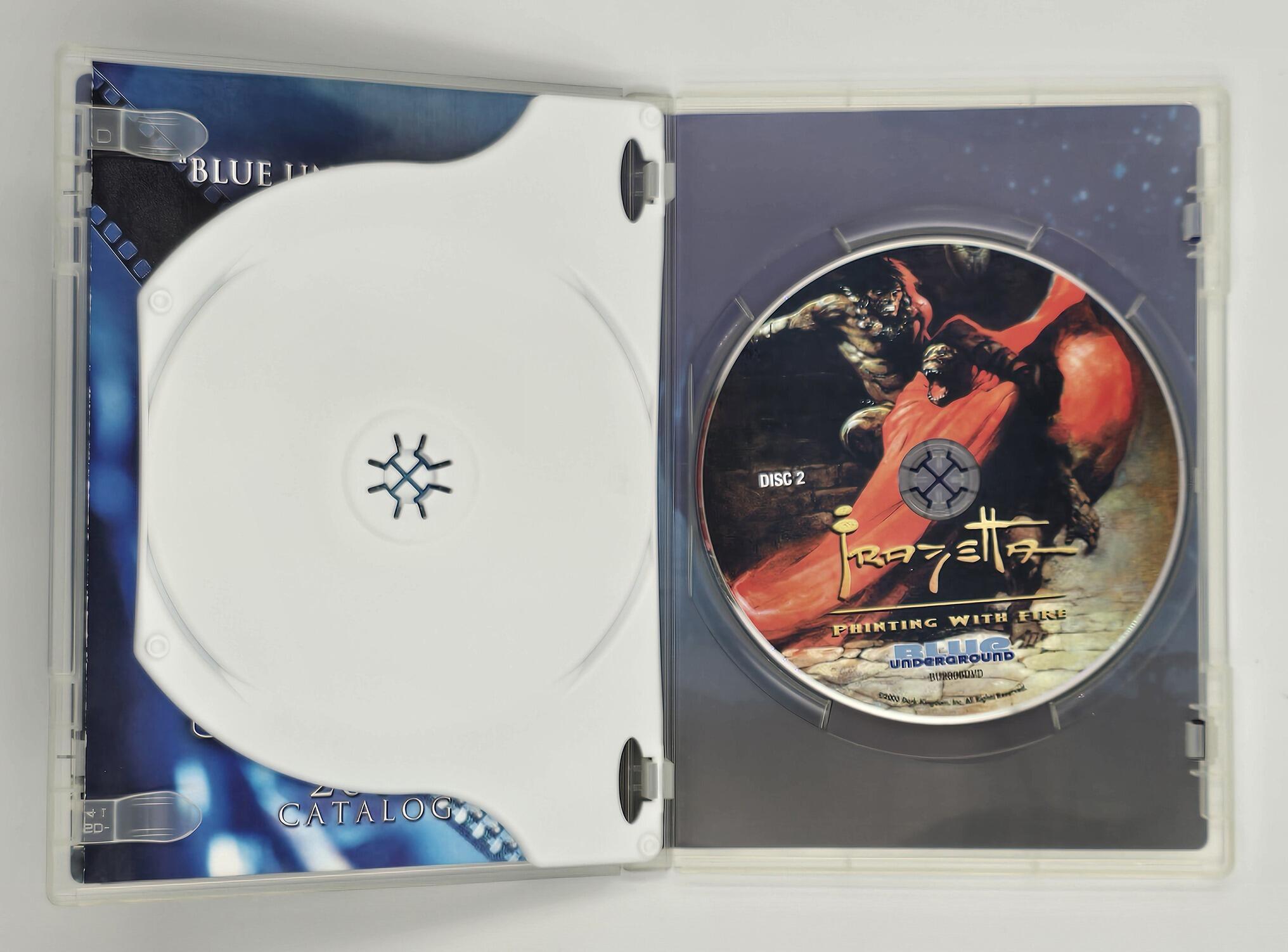 Fire and Ice - Lenticular Slipcover - DVD - Region Free - [Pre-owned] - Blue Underground - Ralph Bakshi - Inside Case Right