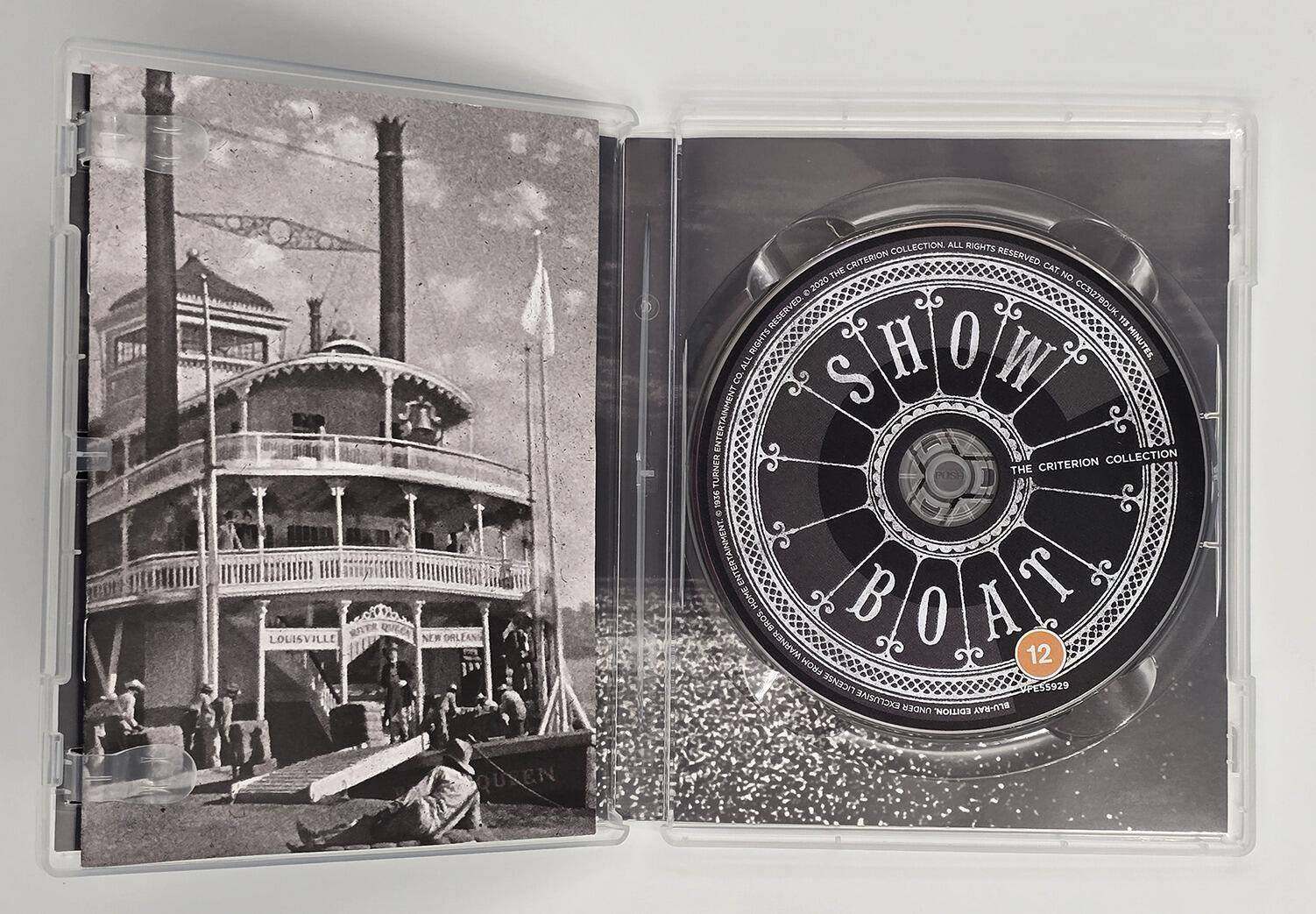 Show Boat - Blu-Ray - Region B - [Pre-owned] - Criterion - James Whale - Case Inside