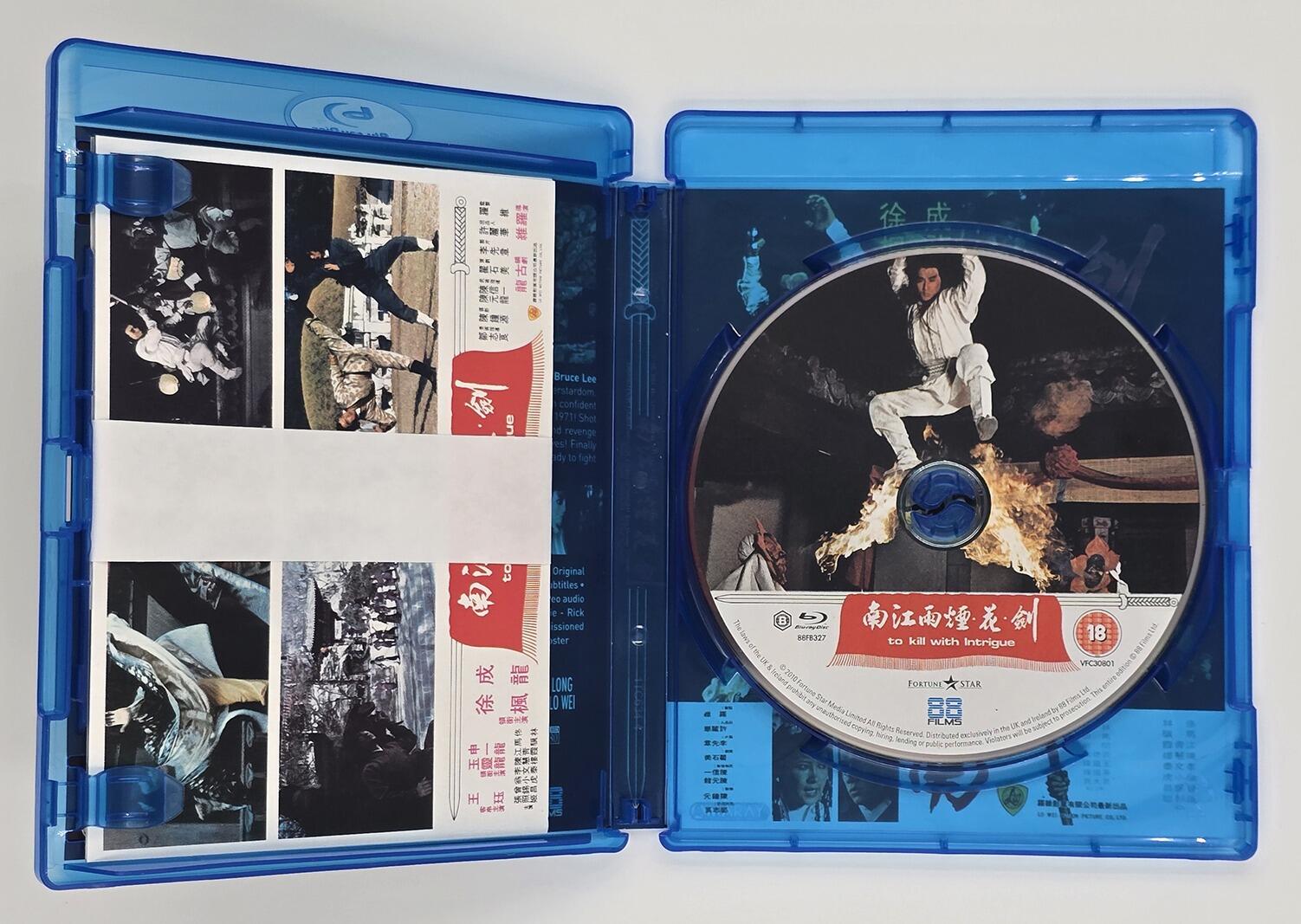 To Kill With Intrigue - Limited Edition - Slipcover - Blu-Ray - Region B - [Pre-owned] - 88 Films - Wei Lo - Jackie Chan - Case Inside