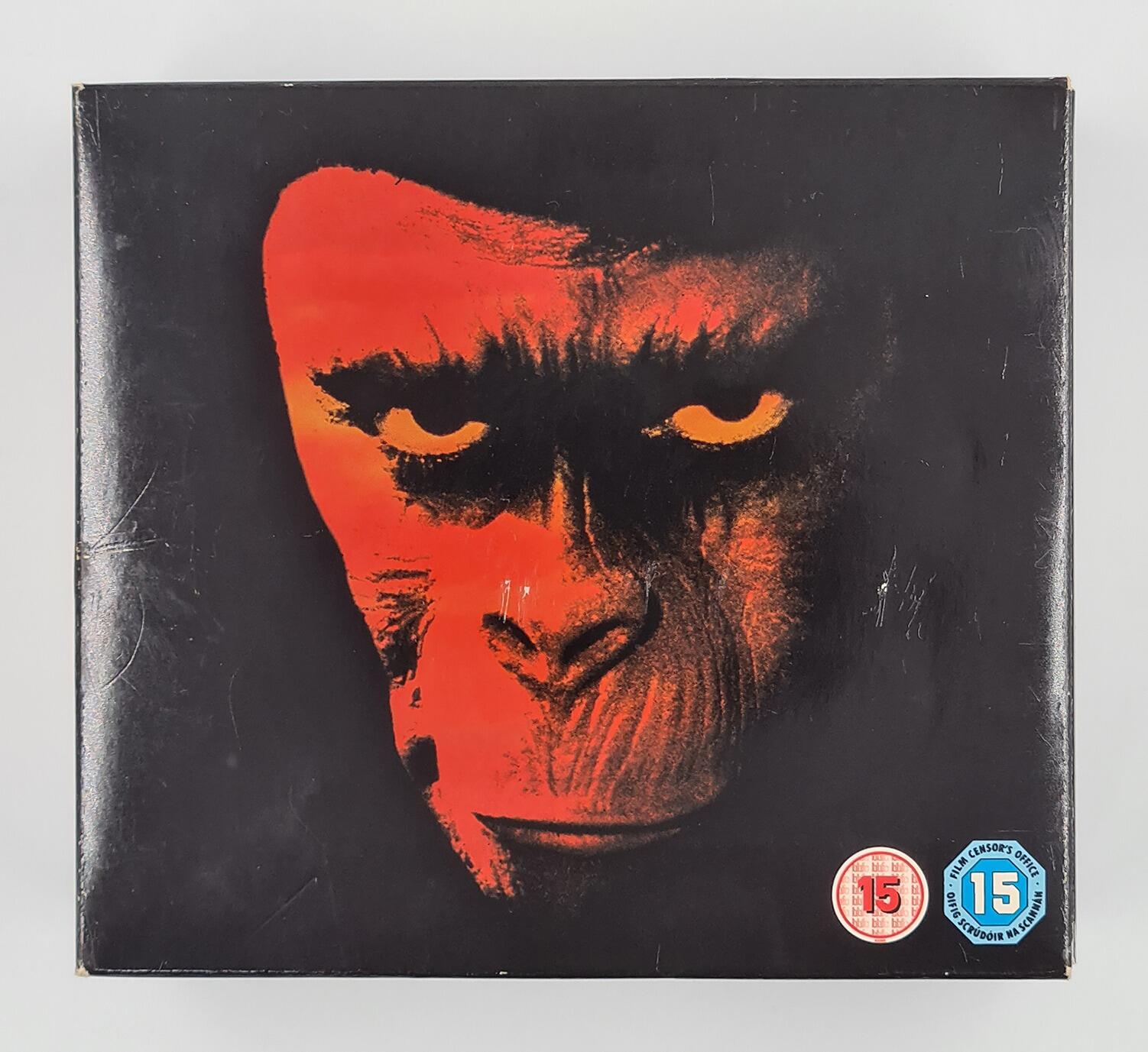 Planet of the apes (14 disc set housed in a Ceasar replica Planet of the apes (14 disc set housed in a Ceasar replica