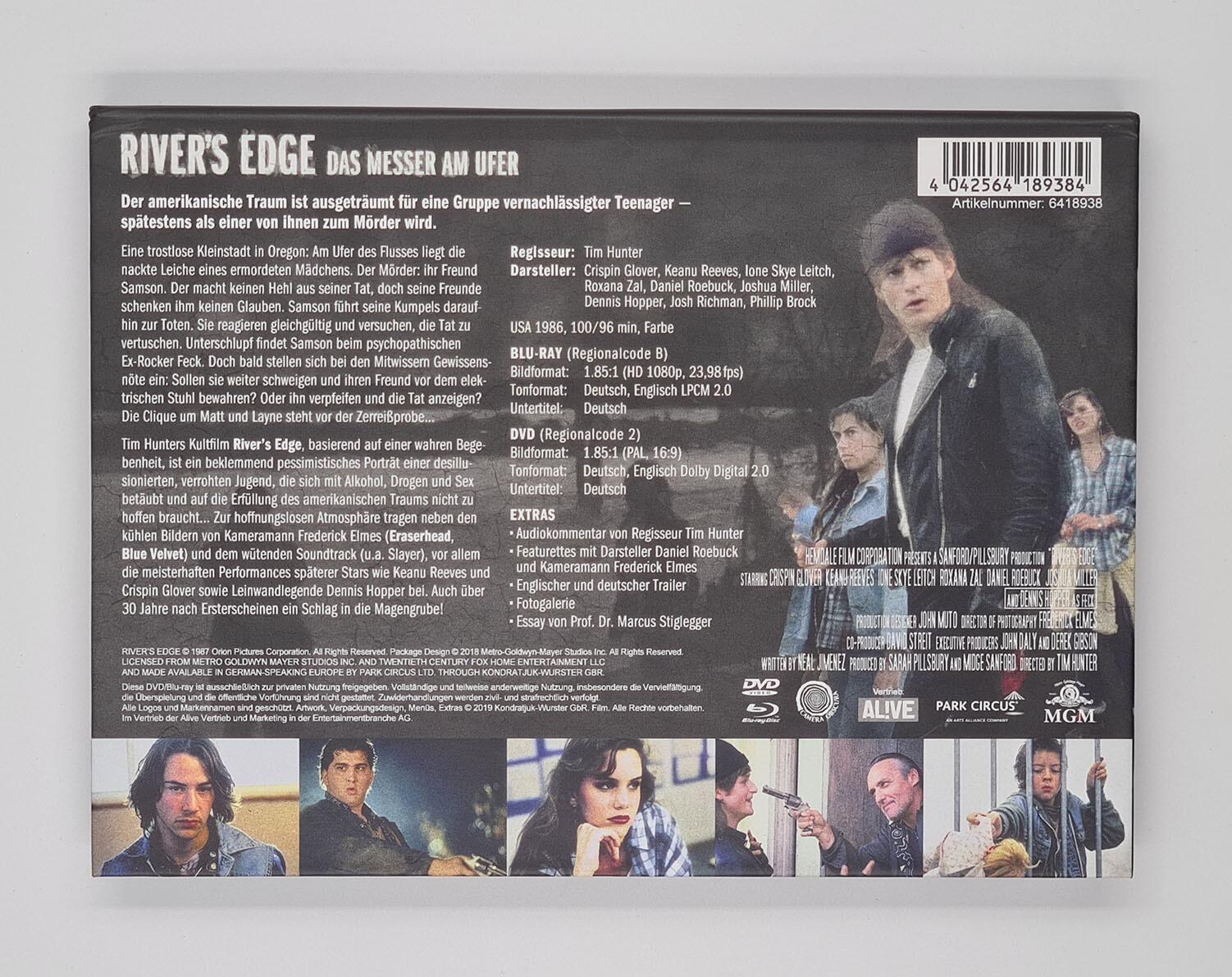 River's Edge - Limited Edition - Mediabook - Blu-Ray + DVD - Region B/2 - [Pre-owned] - Camera Obscura - Item Image 2