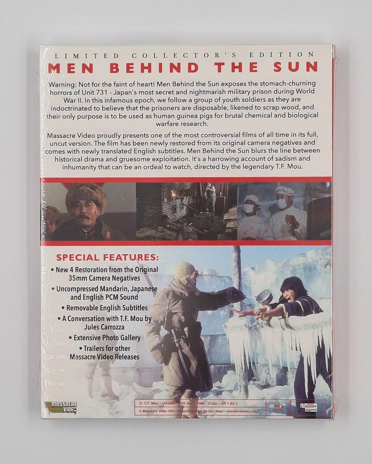 Men Behind The Sun - Limited Edition - Slipcover - Blu-Ray - Region Free - [NEW] - Massacre Video - Item Image 2