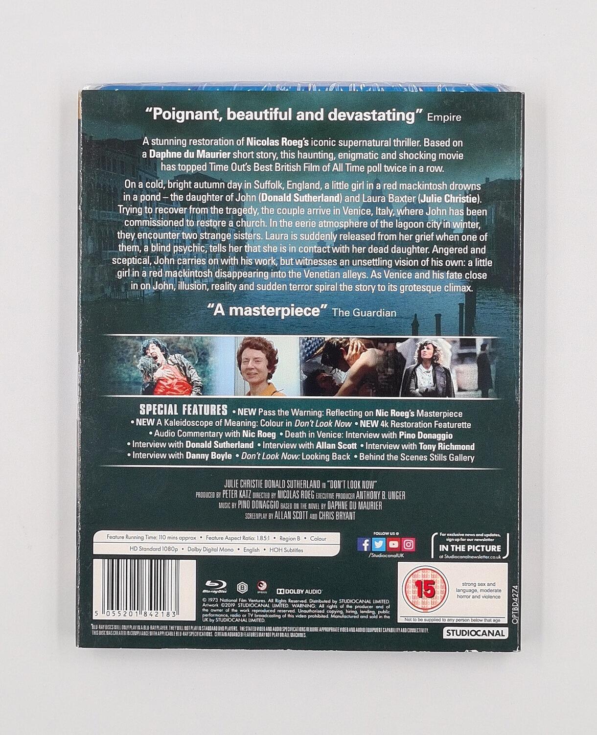 Don't Look Now - Slipcover - Blu-Ray - Region B - [New] - Studio Canal - Item Image 2