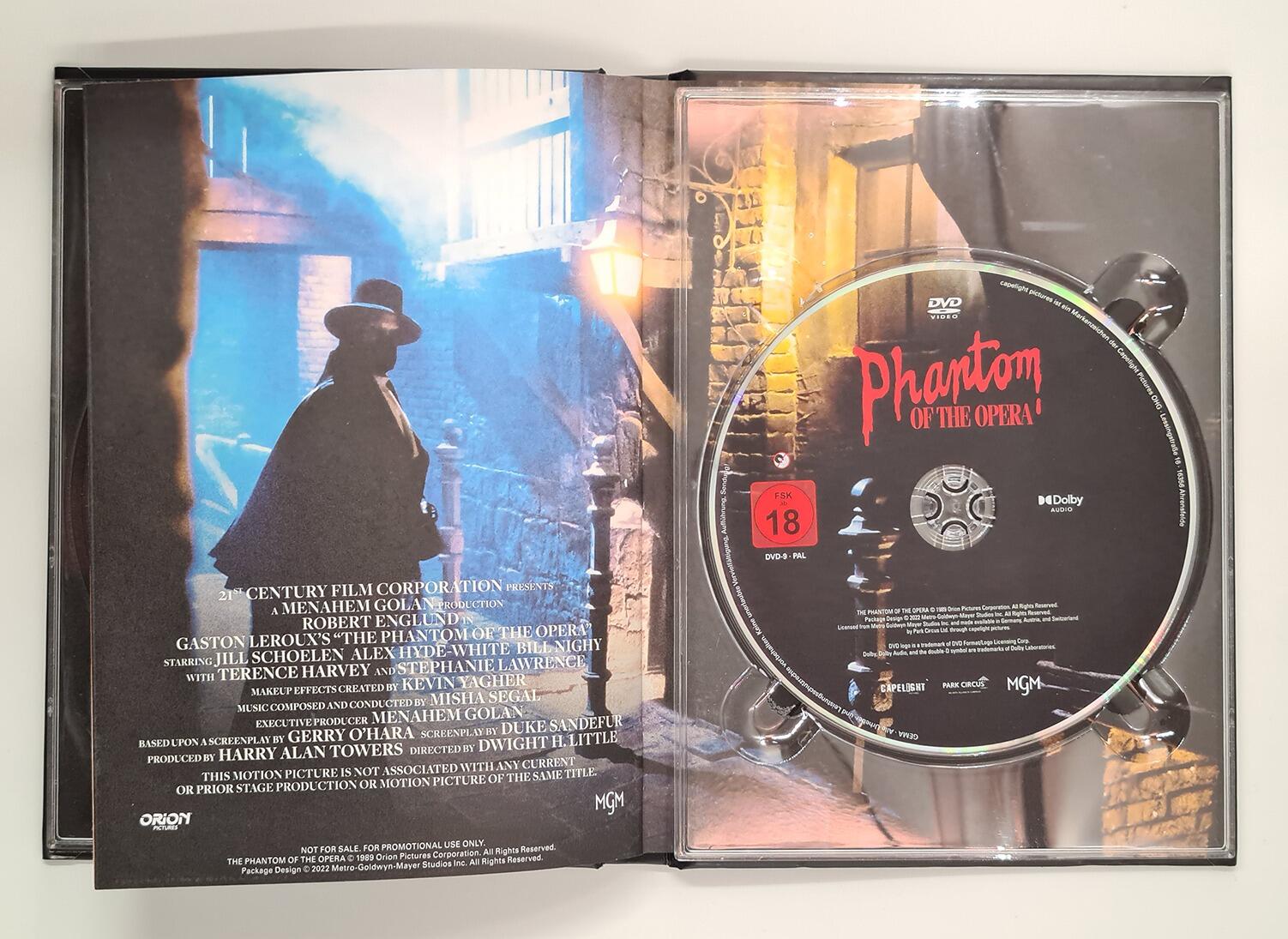 Phantom of the Opera - Mediabook - Blu-Ray (Region B) + DVD (Region 2) - [Pre-owned] - Capelight - Item Image 4