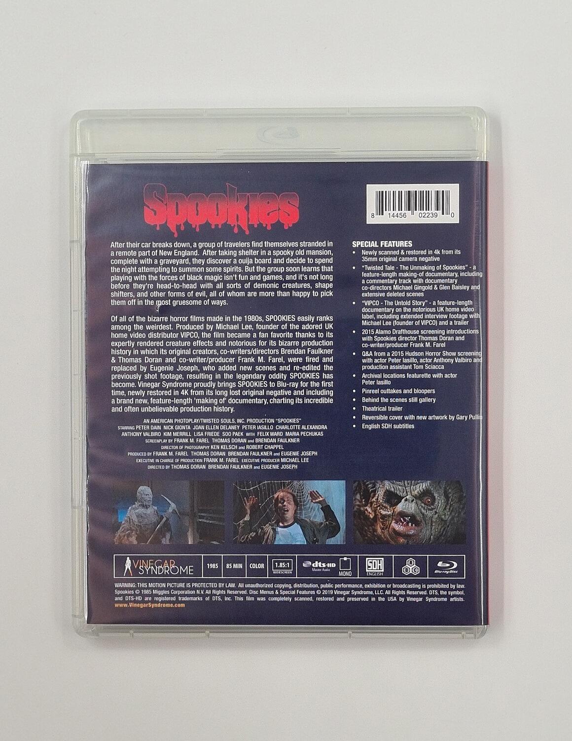 Spookies - Slipcover - Blu-Ray - Region Free - [Pre-owned] - Vinegar Syndrome - Item Image 4