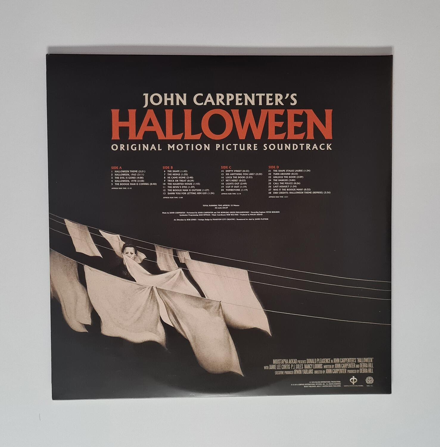Halloween (Original Motion Picture Soundtrack 2XLP) - Black Vinyl - [Pre-owned] -  - Item Image 2