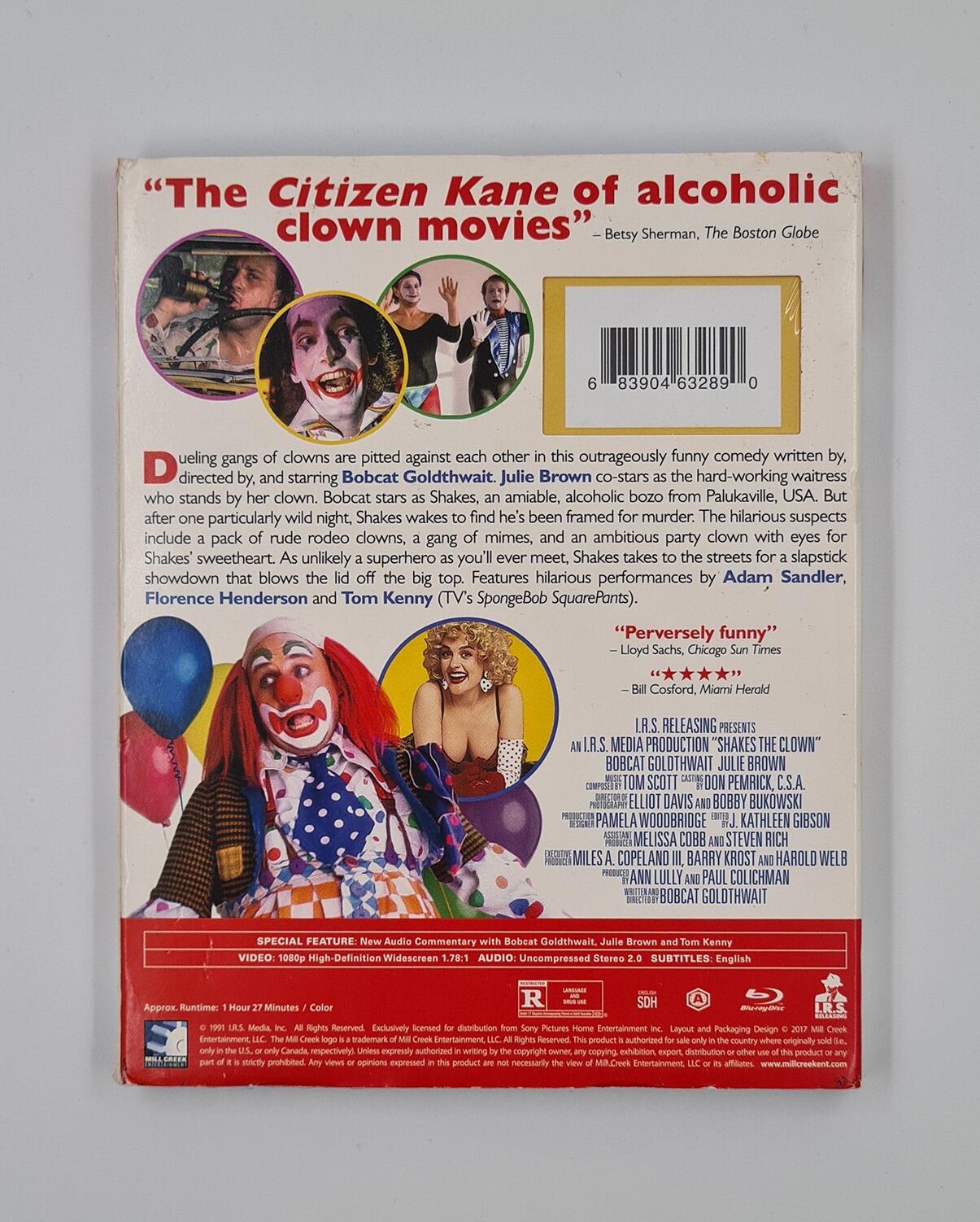 Shakes the Clown - Slipcover - Blu-Ray - Region B - [New] - Mill Creek - Item Image 2