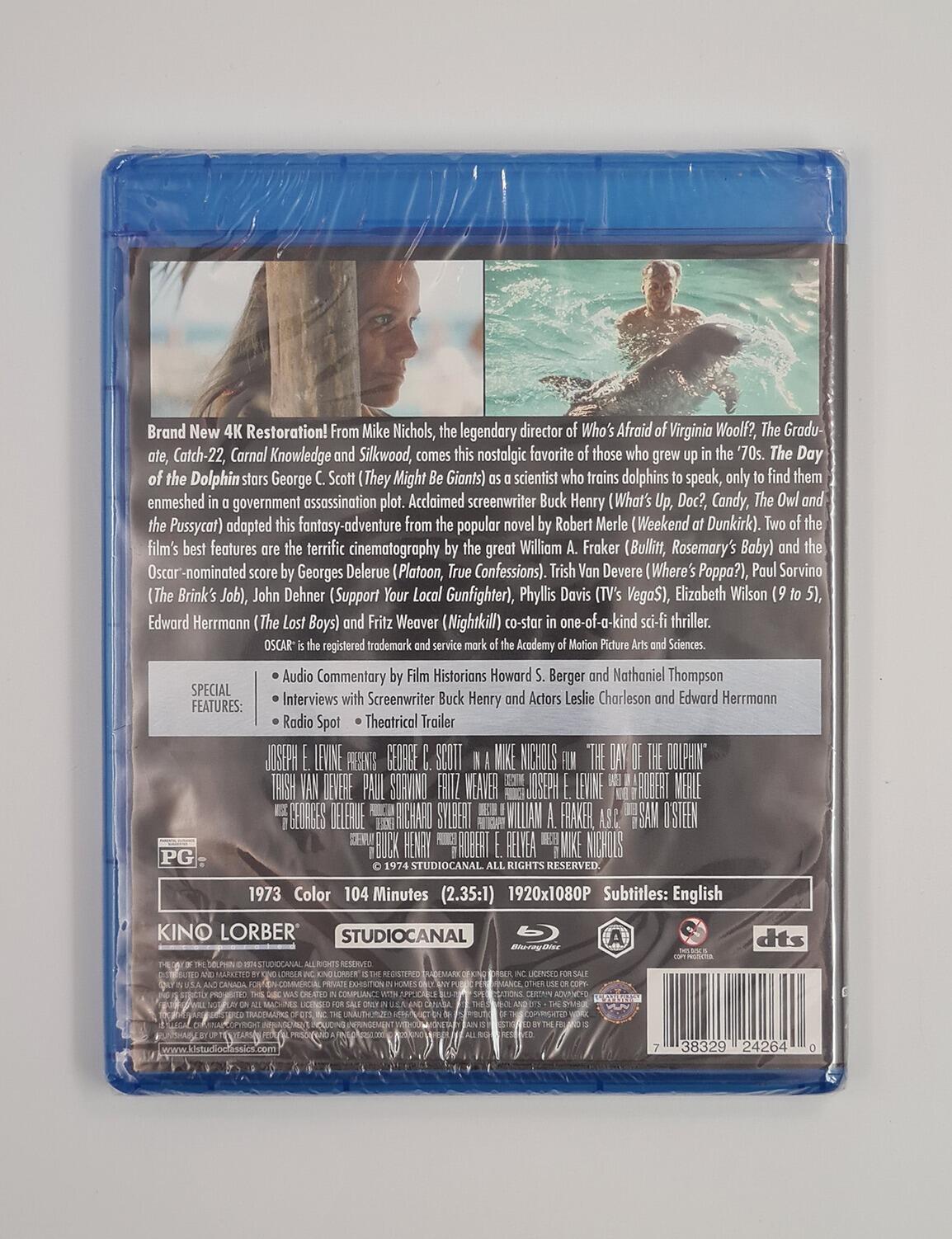 Day of the Dolphin - Blu-Ray - Region A - [New] - Kino Lorber - Item Image 2