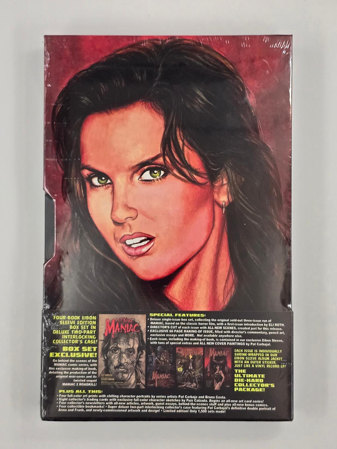 Maniac: A Graphic Novel by Stephen Romero & Pat Carbajal - Limited Edition - Box Set - Book - [New] - Vinegar Syndrome - Item Image 2