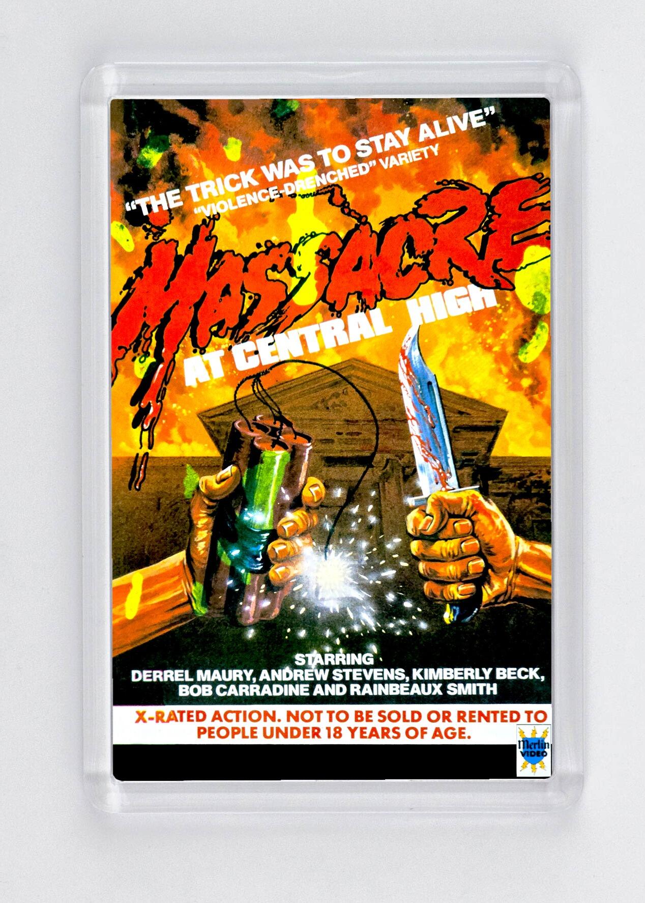 Massacre At Central High - Fridge Magnet - (70mm x 45mm) - [CM-FM-7045-122] -  - Item Image 1