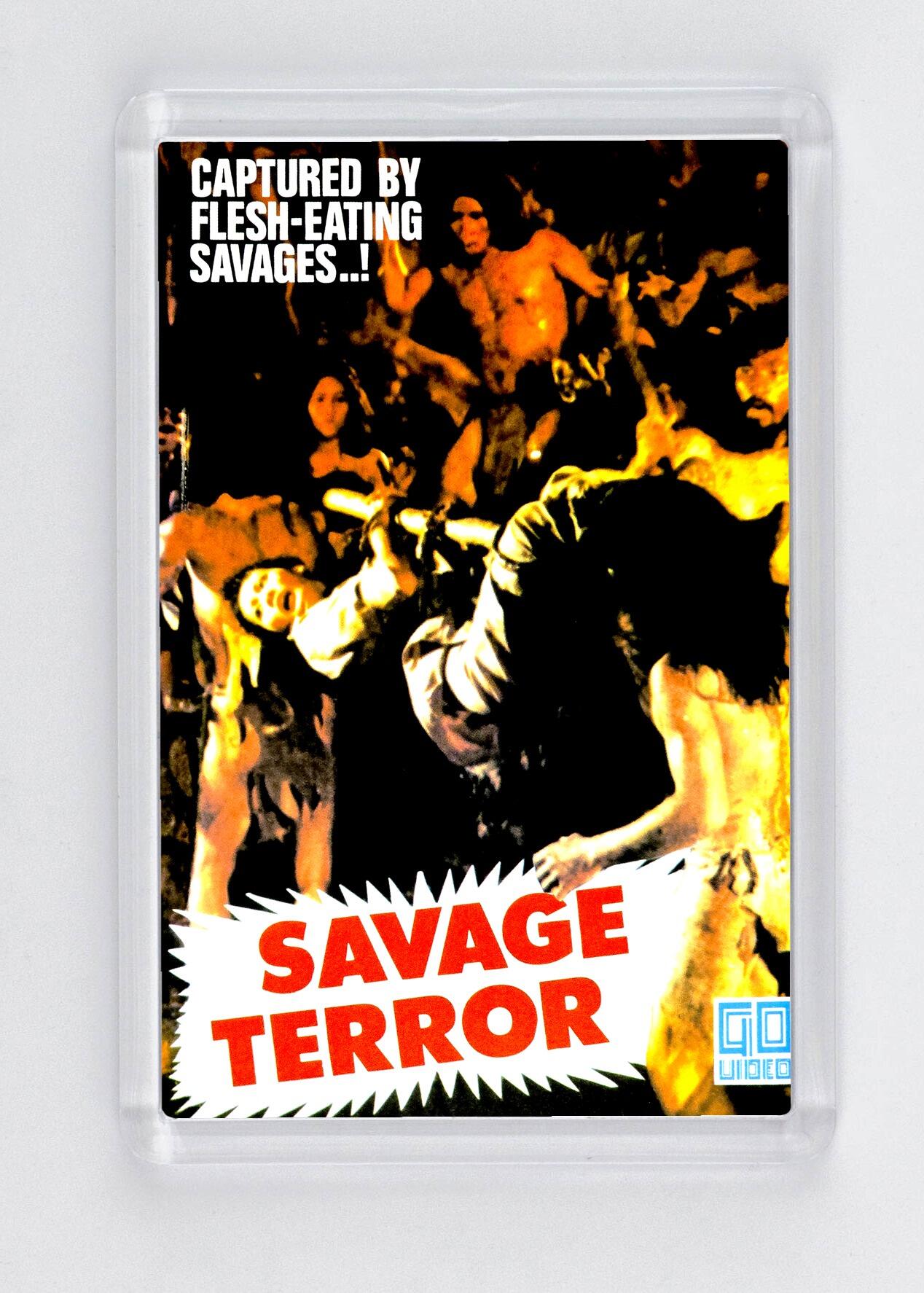 Savage Terror (AKA Primitives) - Fridge Magnet - (70mm x 45mm) - [CM-FM-7045-160] -  - Item Image 1