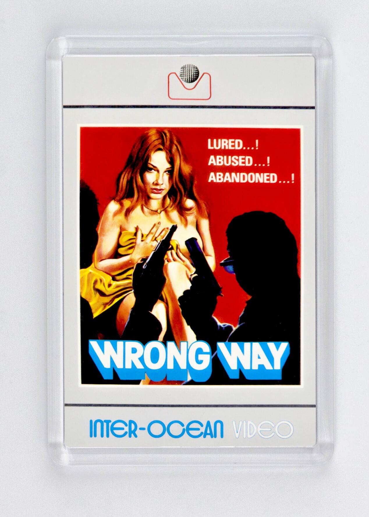 Wrong Way - Fridge Magnet - (70mm x 45mm) - [CM-FM-7045-249] -  - Item Image 1