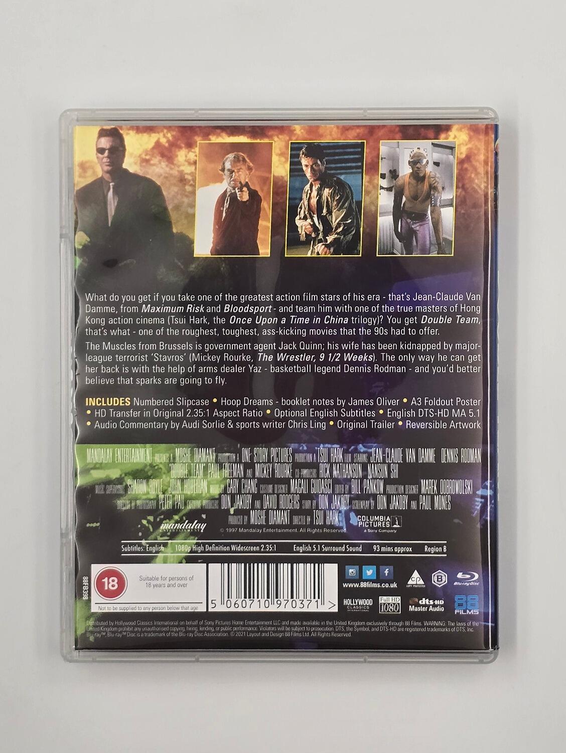 Double Team - Limited Edition - Slipcover - Blu-Ray - Region B - [Pre-owned] - 88 Films - Item Image 4