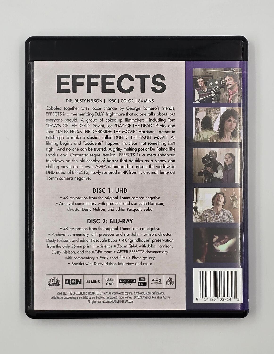 Effects - Slipcover - 4K UHD + Blu-Ray - Region Free - [Pre-owned] - AGFA - Item Image 4