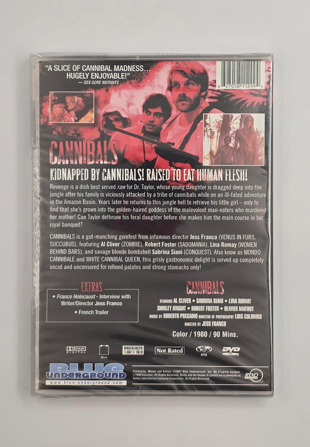 Cannibals (AKA White Cannibal Queen) - DVD - Region 2 - [New] - Blue Underground - Item Image 4