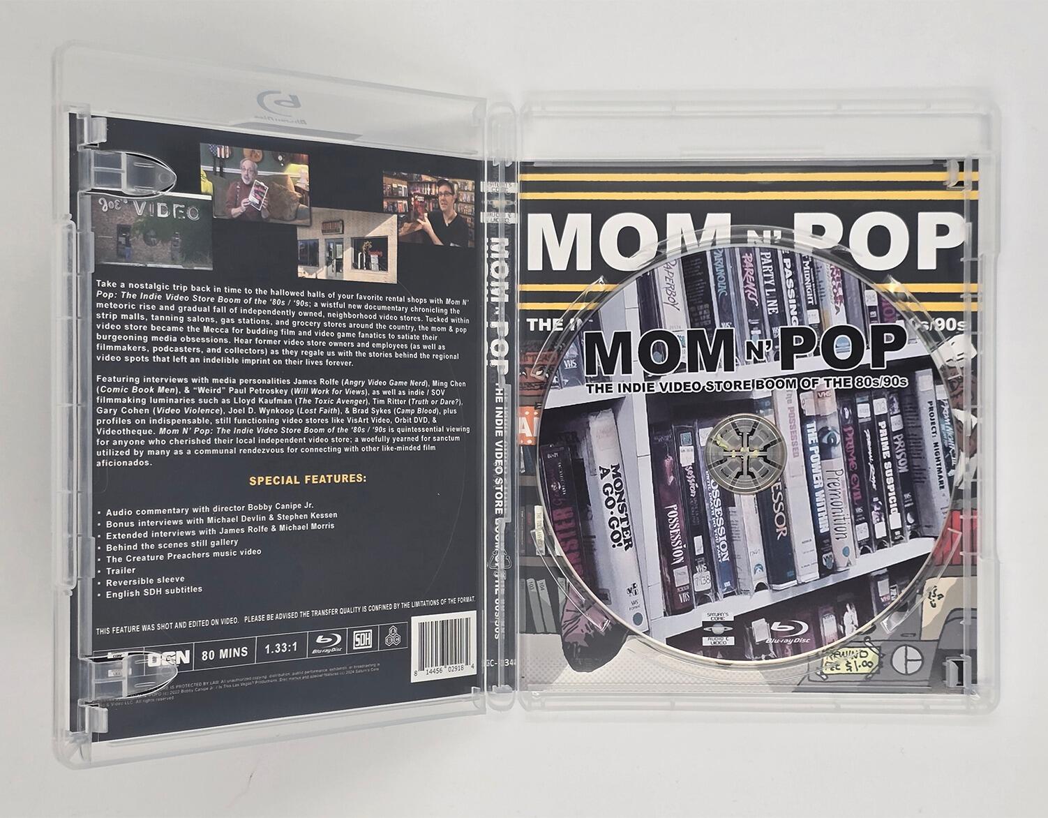 Mom n' Pop: The Indie Video Store Boom of the 80s/90s - Slipcover - Blu-Ray - Region Free - [Pre-owned] - Saturn's Core - Item Image 5