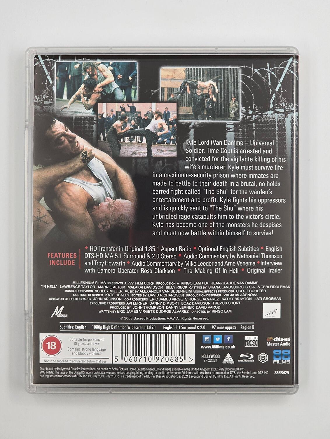 In Hell - Limited Edition - Slipcover - Blu-Ray - Region B - [Pre-owned] - 88 Films - Item Image 4