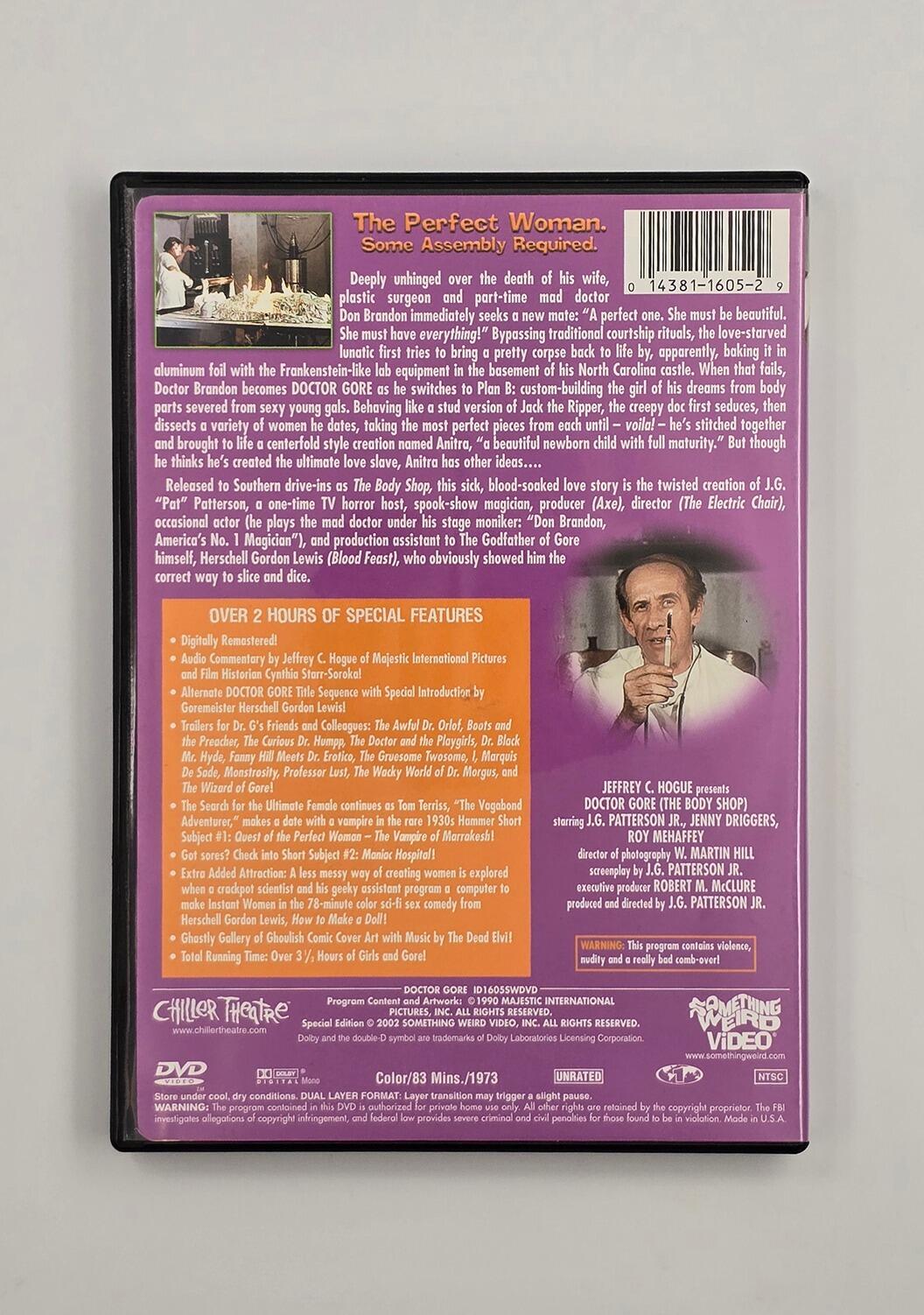 Doctor Gore (AKA The Body Shop) - DVD - Region 1 - [Pre-owned] -  - Item Image 2
