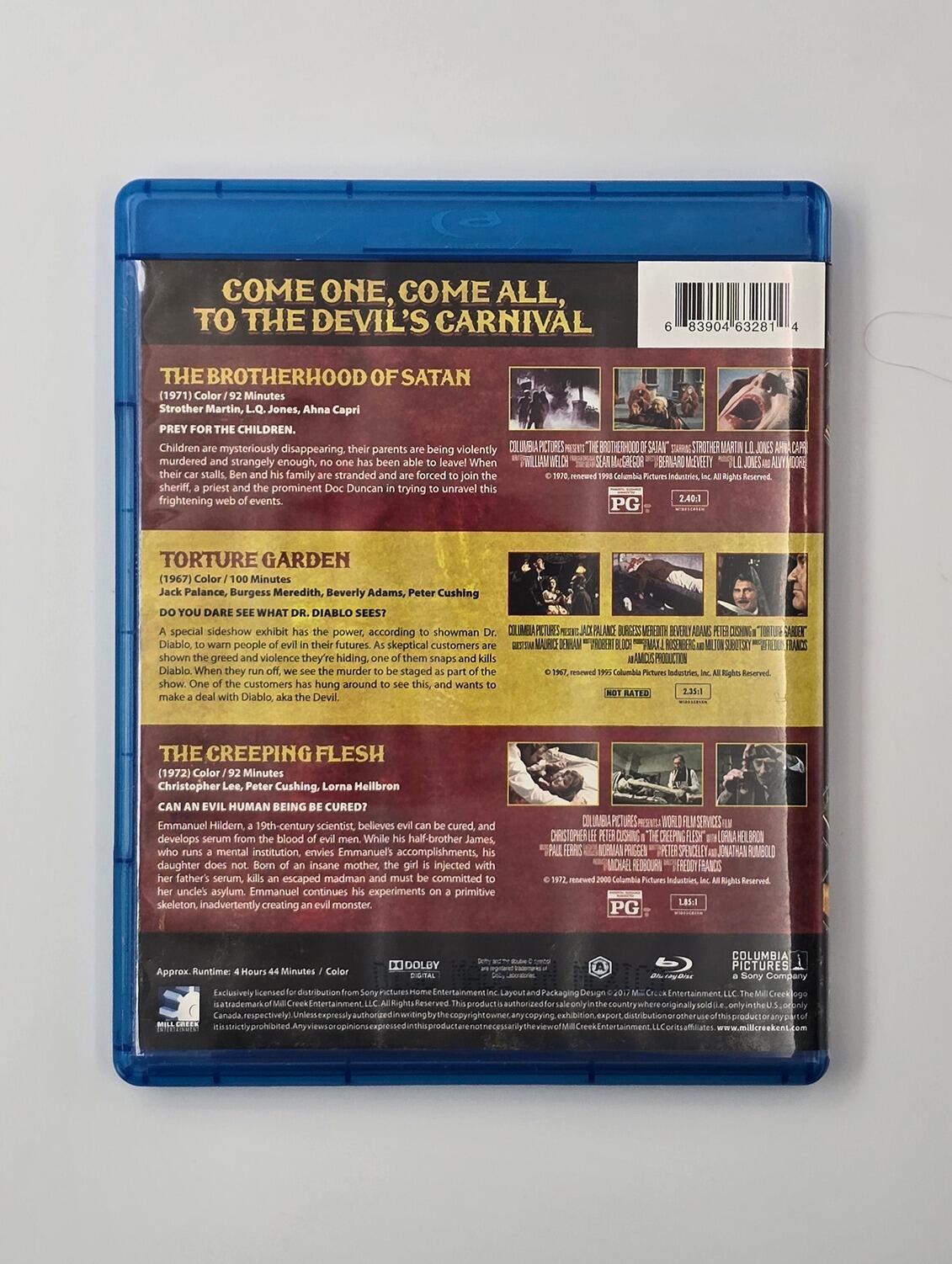 Psycho Circus Tripple Feature - Blu-Ray - Region A - [Pre-owned] - Mill Creek - Item Image 2