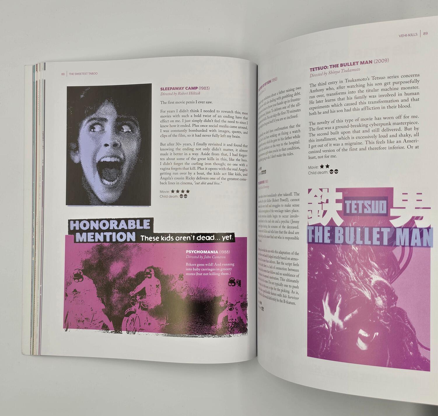 The Sweetest Taboo: An Unapologetic Guide to Child Kills in Film - Signed Limited Edition - Paperback - Book - [Pre-owned] -  - Item Image 5