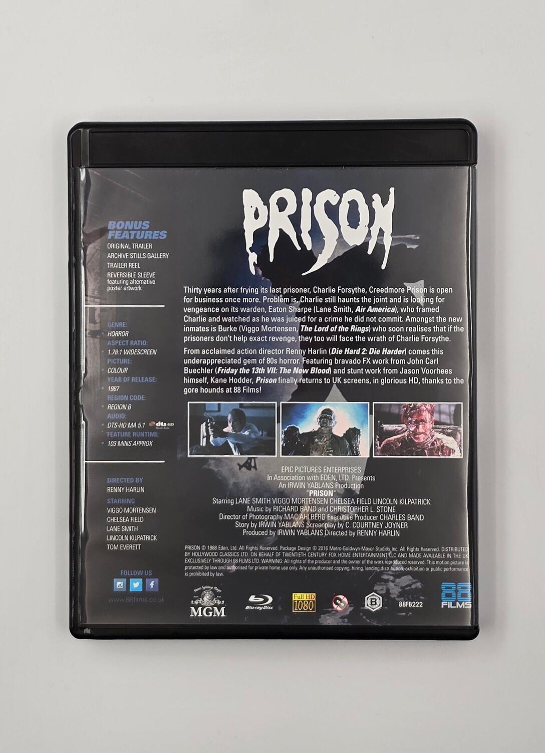 Prison - Slipcover - Blu-Ray - Region B - [Pre-owned] - 88 Films - Item Image 4