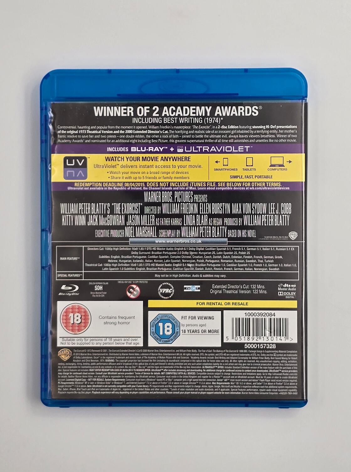 The Exorcist - Blu-Ray - Region Free - [Pre-owened] - Warner - Item Image 2