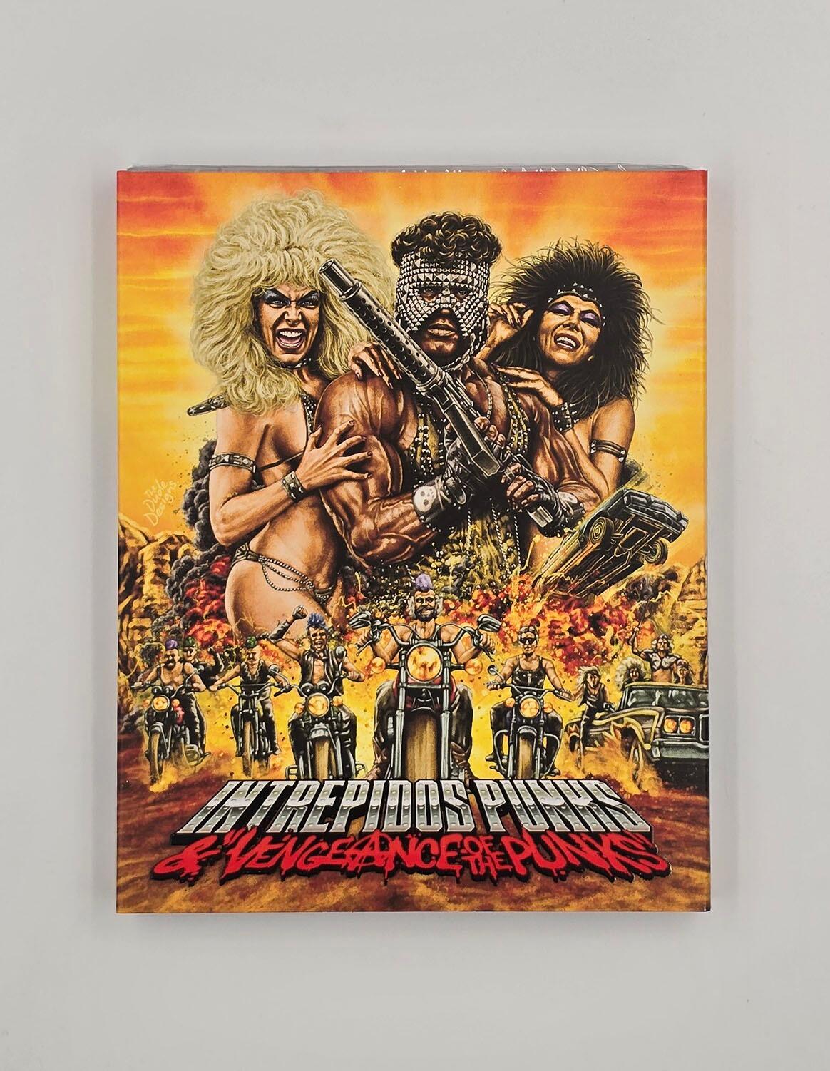 Intrepidos Punks & Vengeance of the Punks - Slipcover - Blu-Ray - Region Free - [New] - Vinegar Syndrome - Item Image 1