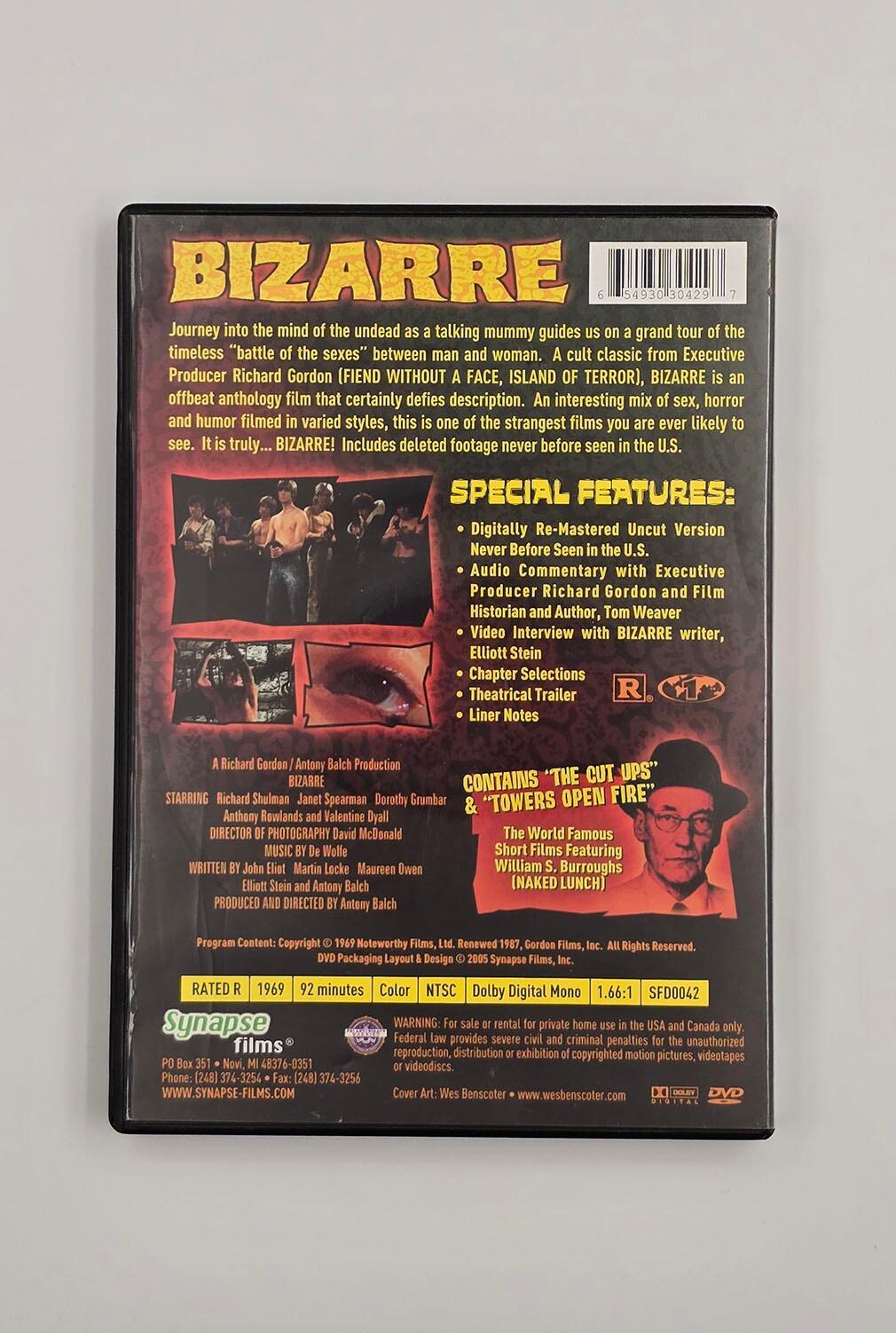 Bizarre (AKA Secrets of Sex) - DVD - Region 1 - [Pre-owned] - Synapse - Item Image 2