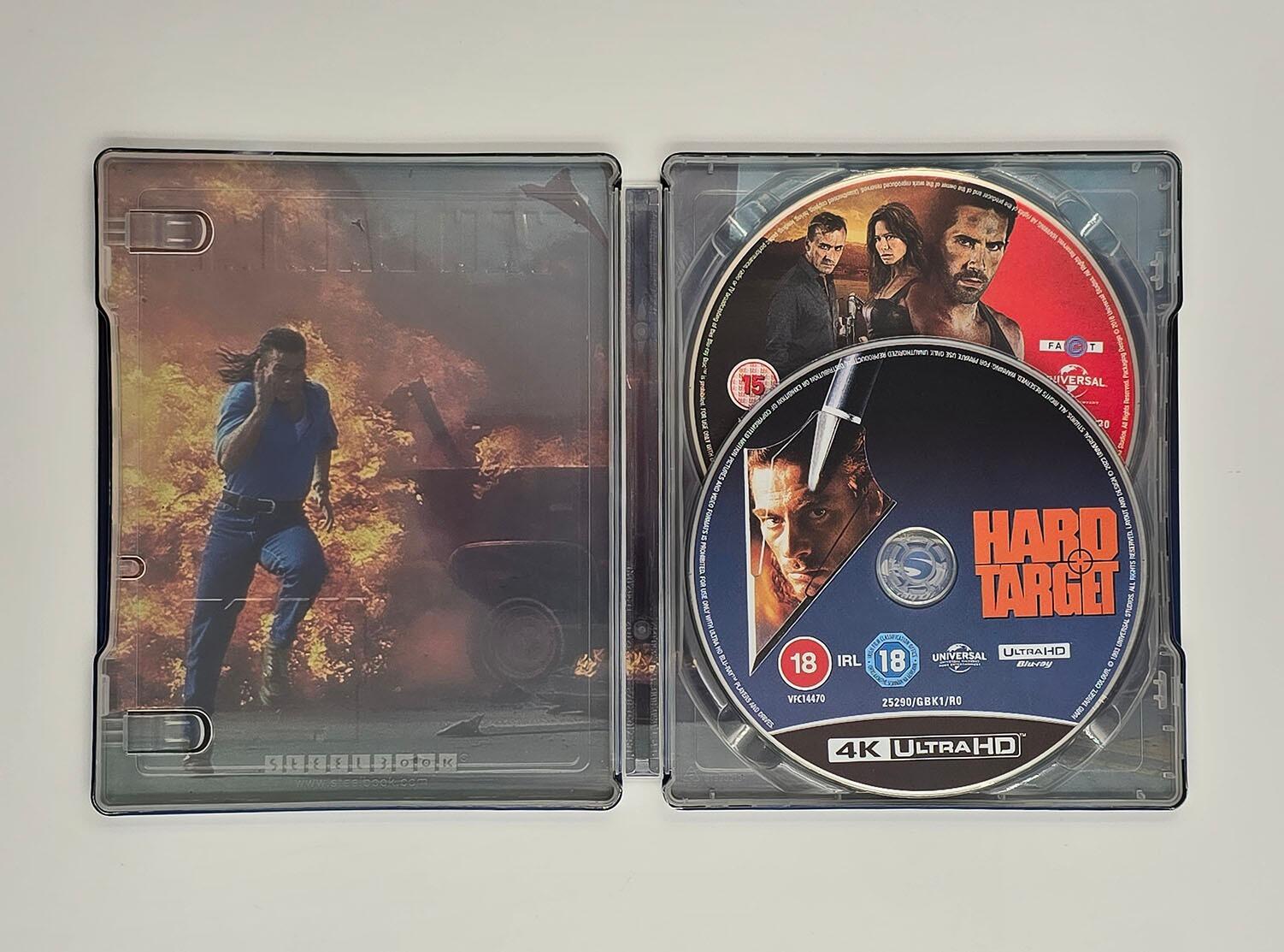 Hard Target - Steelbook - 4K UHD - Region Free - [Pre-owned] - Universal - Item Image 3