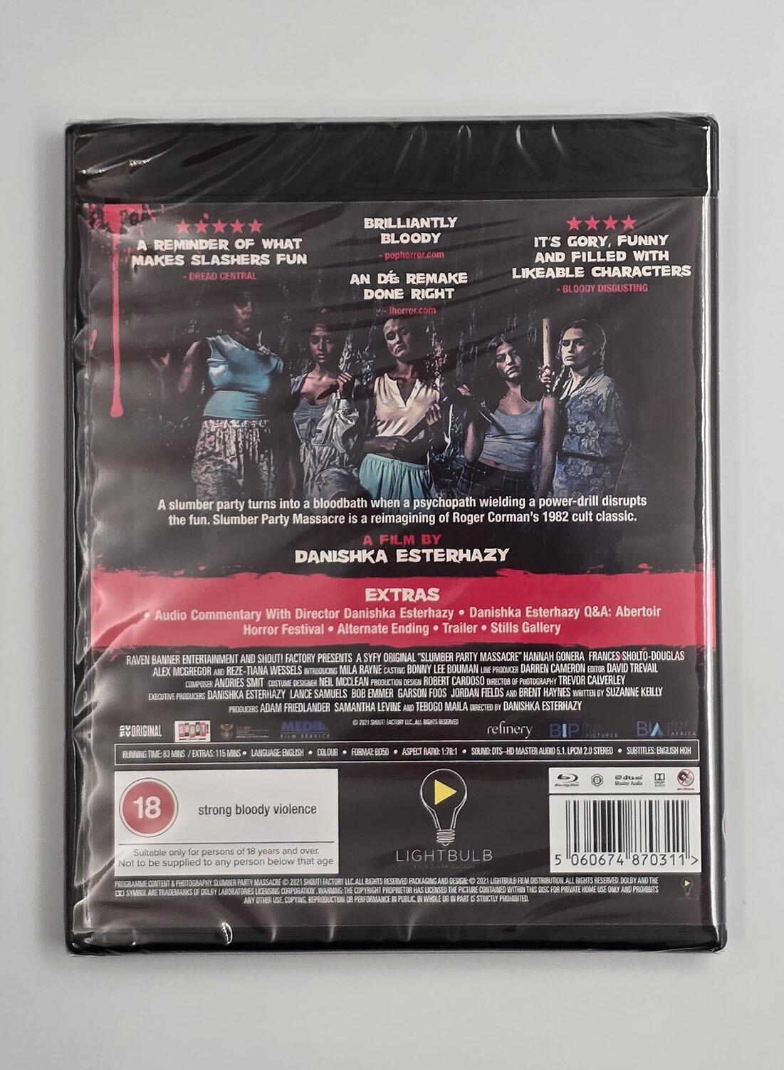 Slumber Party Massacre (2021) - Slipcover - Blu-Ray - Region B - [New] -  - Item Image 4