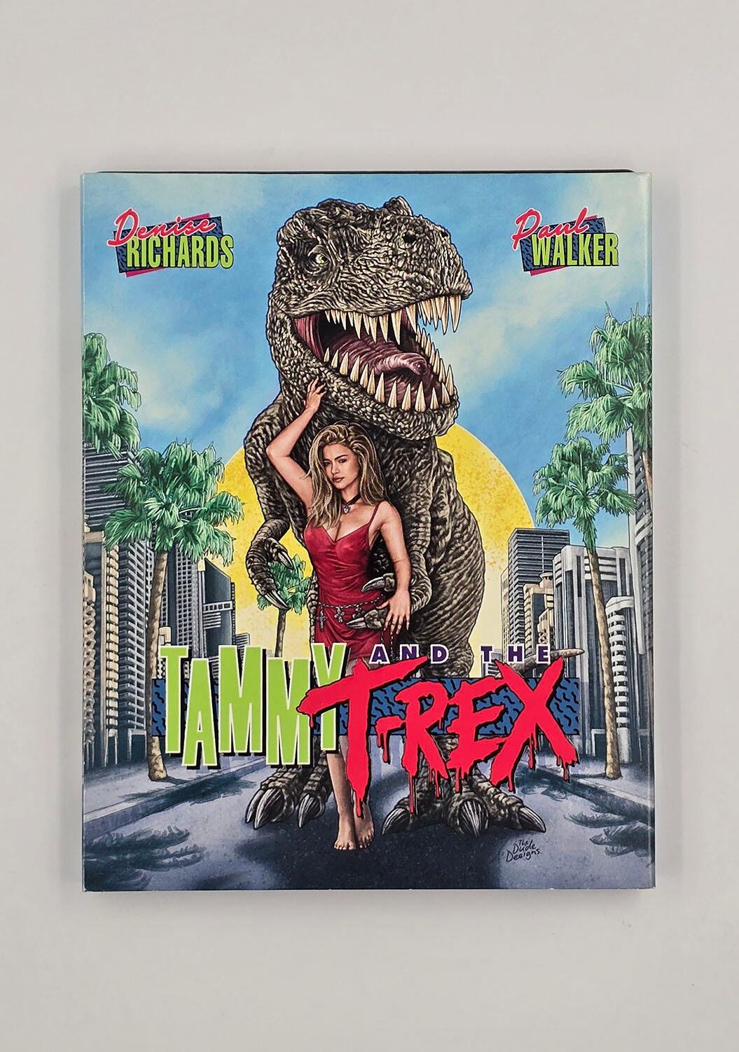 Tammy and the T-Rex - Lenticular Slipcover - 4K UHD + Blu-Ray - Region Free - [Pre-owned] - Vinegar Syndrome - Item Image 2