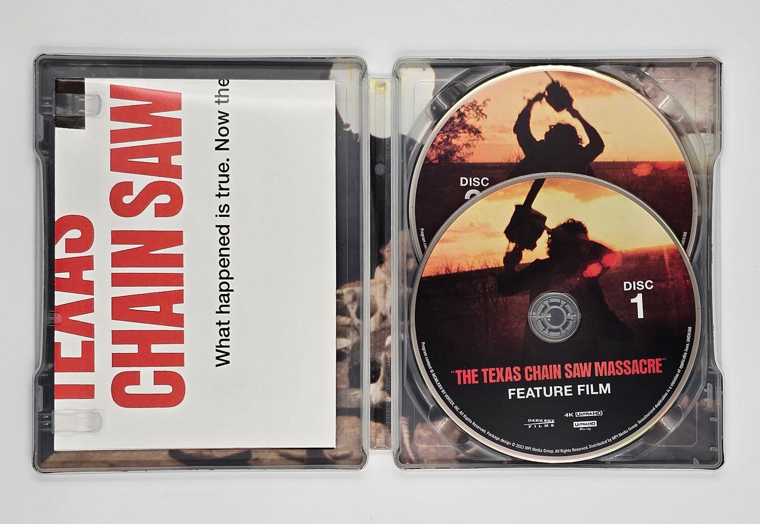 The Texas Chainsaw Massacre - Steelbook - 4K-UHD (Region Free) + Blu-Ray (Region A) - [Pre-owned] - Dark Sky Films - Item Image 3