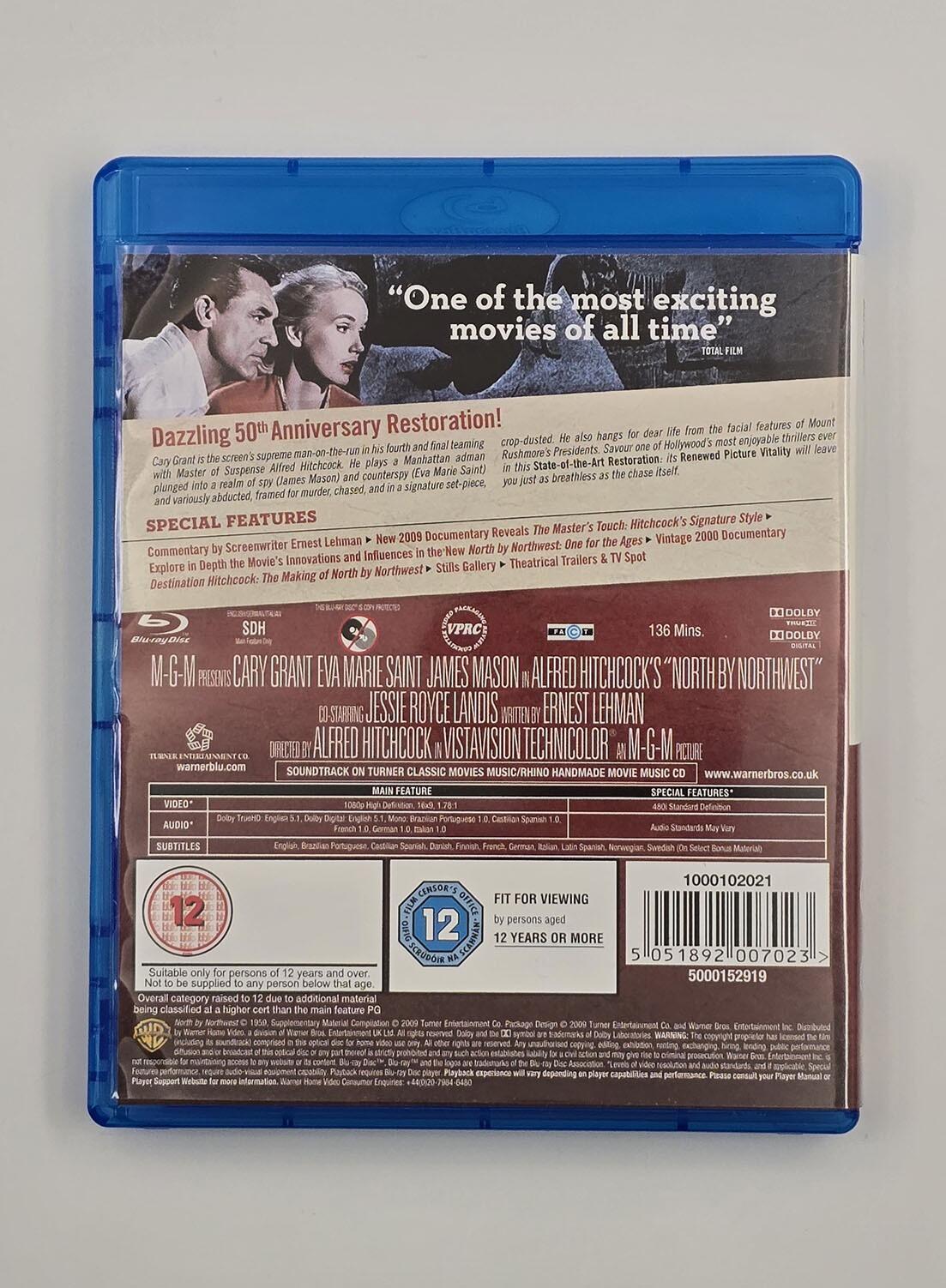 North By Northwest - Blu-Ray - Region Free - [Pre-owned] - Warner - Item Image 2