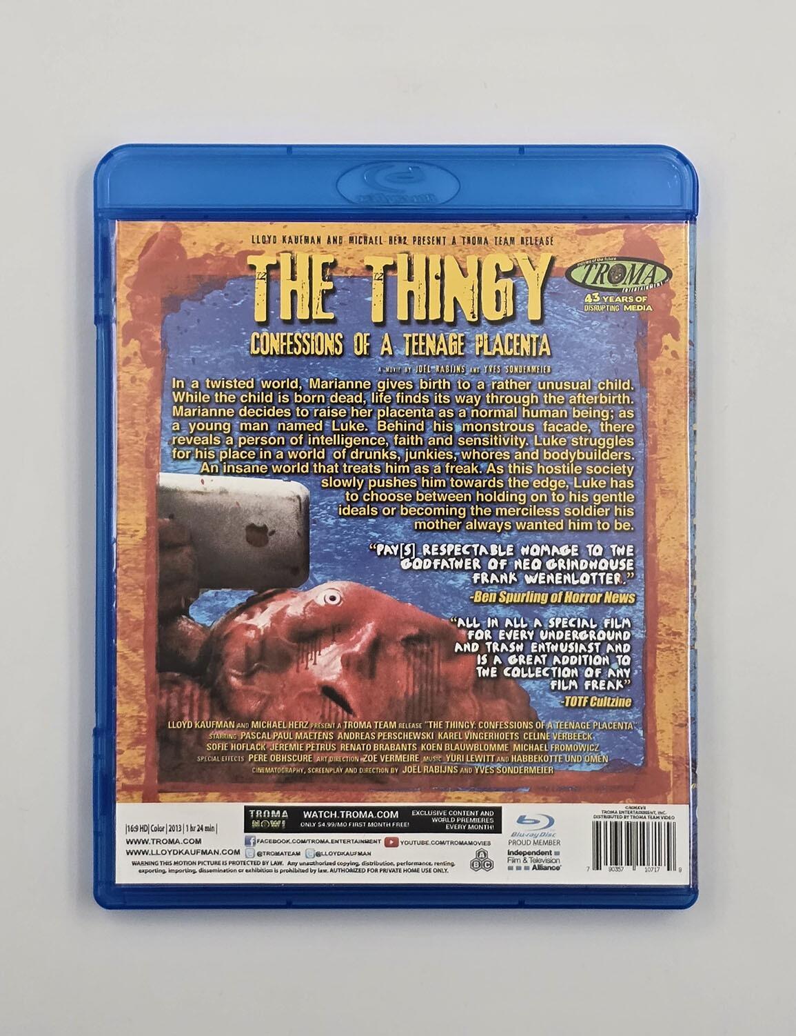 The Thingy: Confessions of a Teenage Placenta - Blu-Ray - Region Free - [Pre-owned] - Troma - Item Image 2