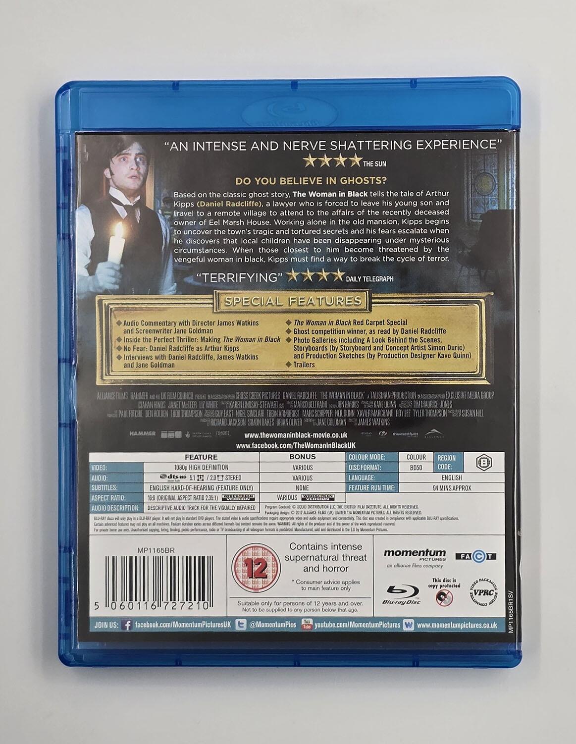 The Woman in Black (2012) - Lenticular Slipcover - Blu-Ray - Region B - [Pre-owned] - Momentum - Item Image 4