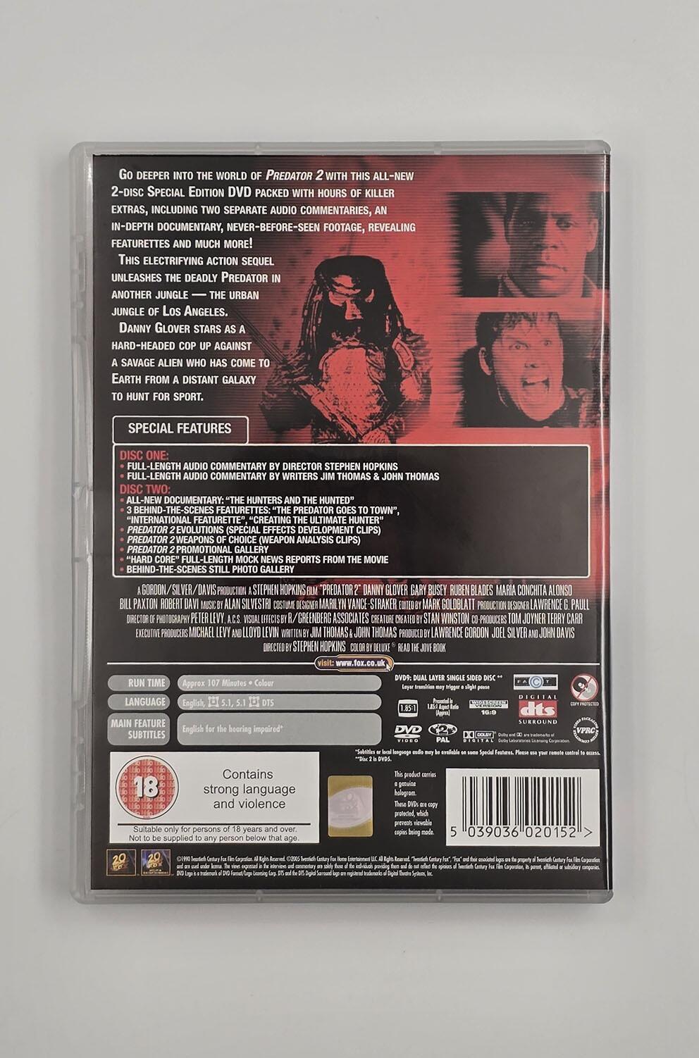 Predator 2 - DVD - Region 2 - [Pre-owned] - Twentieth Century Fox - Item Image 2