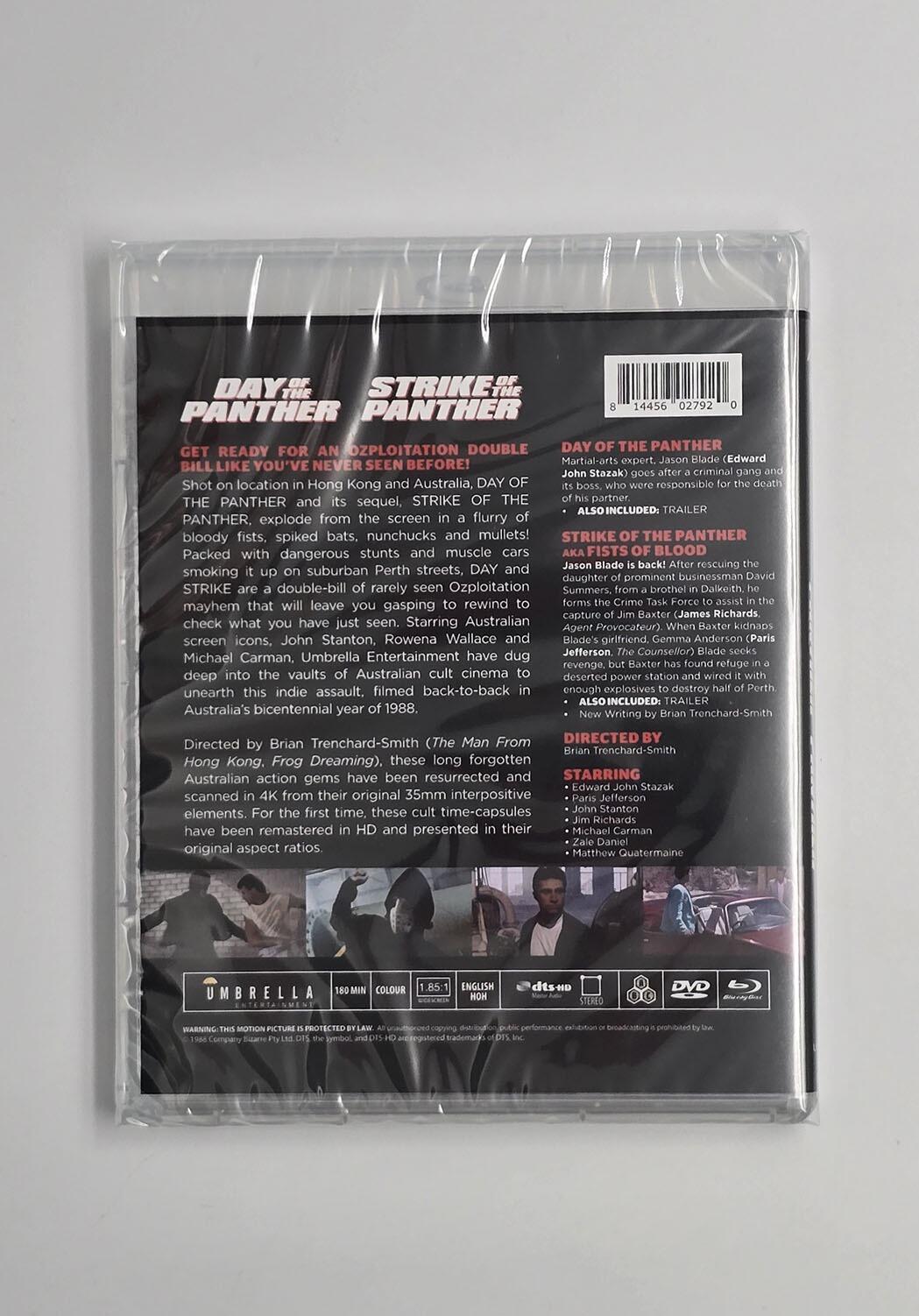 Day of the Panther/Strike of the Panther - Slipcover - Blu-Ray - Region Free - [New] - Umbrella Entertainment - Item Image 4