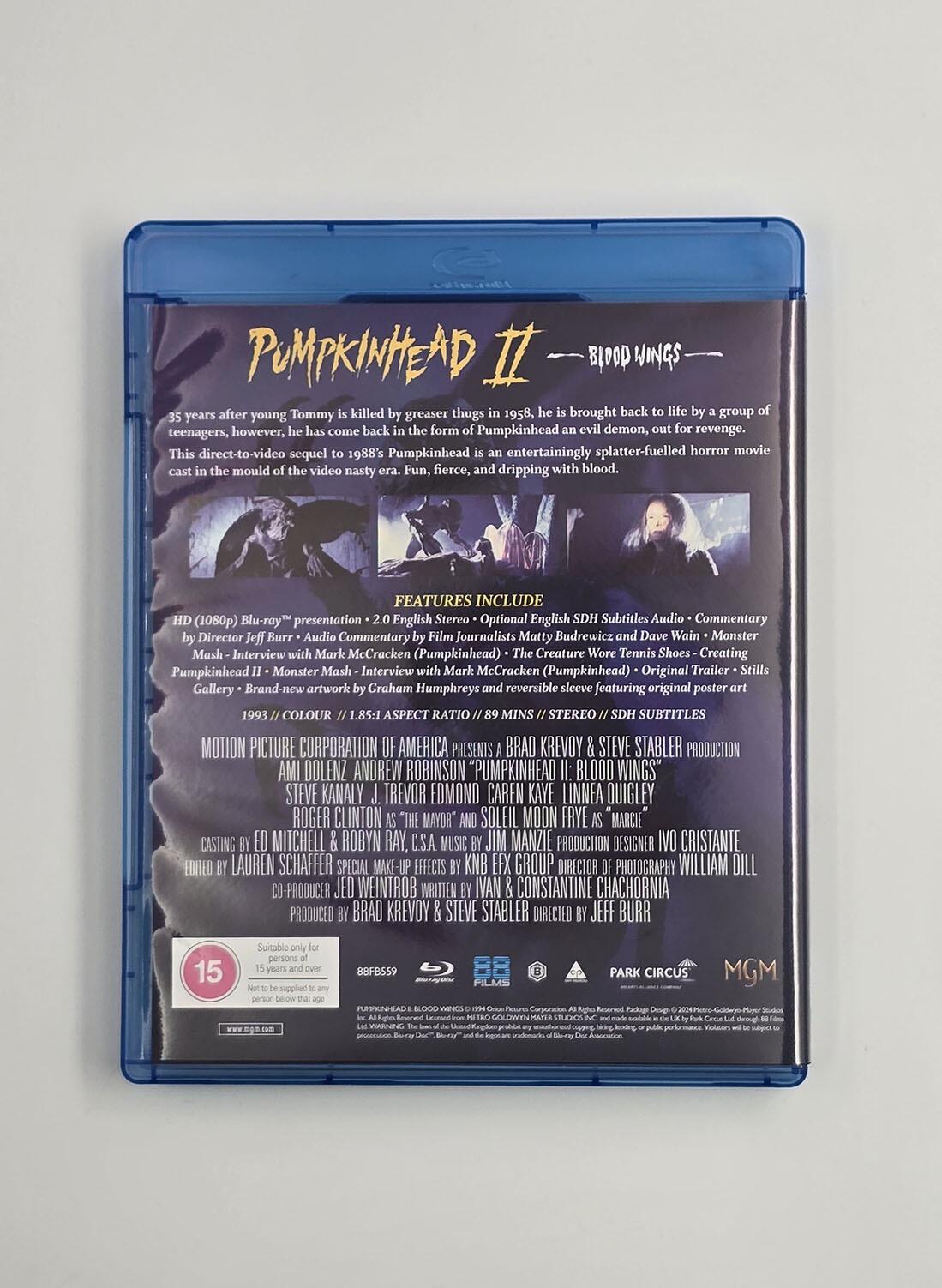 Pumpkinhead II - Slipcover - Blu-Ray - Region B - [Pre-owned] - 88 Films - Item Image 4