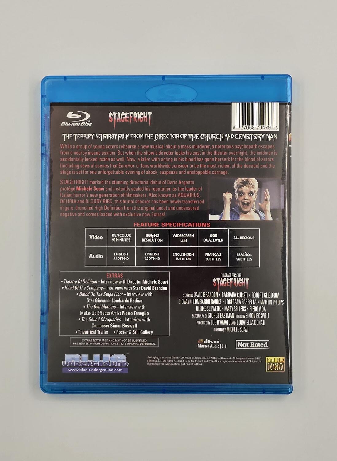Stagefright - Blu-Ray - Region Free - [Pre-owned] - Blue Underground - Item Image 2