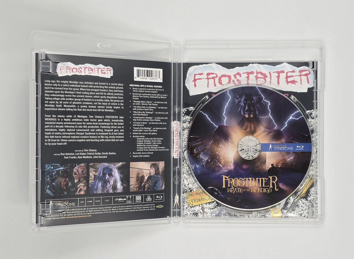 Frostbiter: Wrath of the Wendigo - Slipcover - Blu-Ray - Region Free - [Pre-owned] - Vinegar Syndrome - Item Image 5