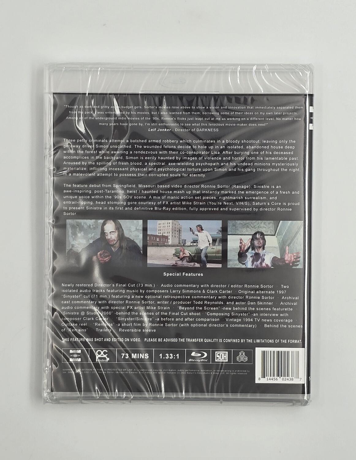 Sinistre - Slipcover - Blu-Ray - Region Free - [New] - Saturn's Core - Item Image 4