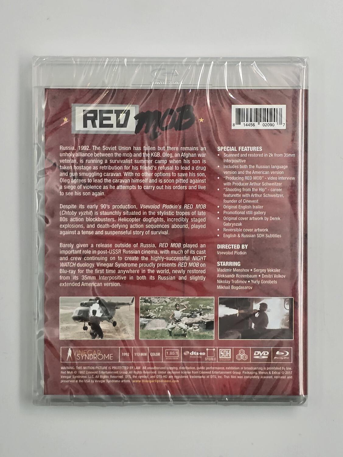Red Mob - Slipcover - Blu-Ray + DVD - Region Free - [New] - Vinegar Syndrome - Item Image 4