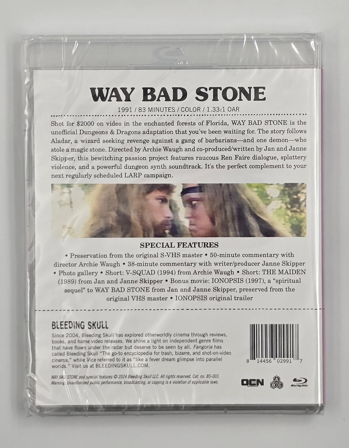 Way Bad Stone - Slipcover - Blu-Ray - Region Free - [New] - AGFA - Item Image 4