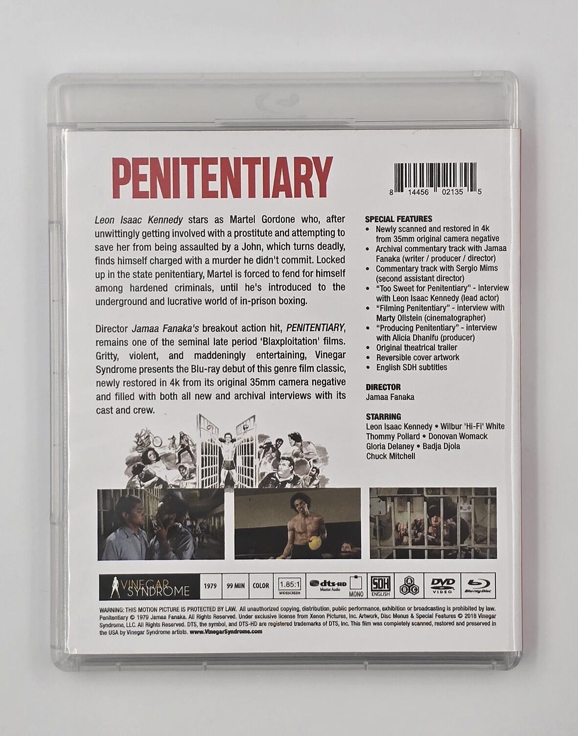 Penitentiary - Slipcover - Blu-Ray + DVD - Region Free - [Pre-owned] - Vinegar Syndrome - Item Image 4