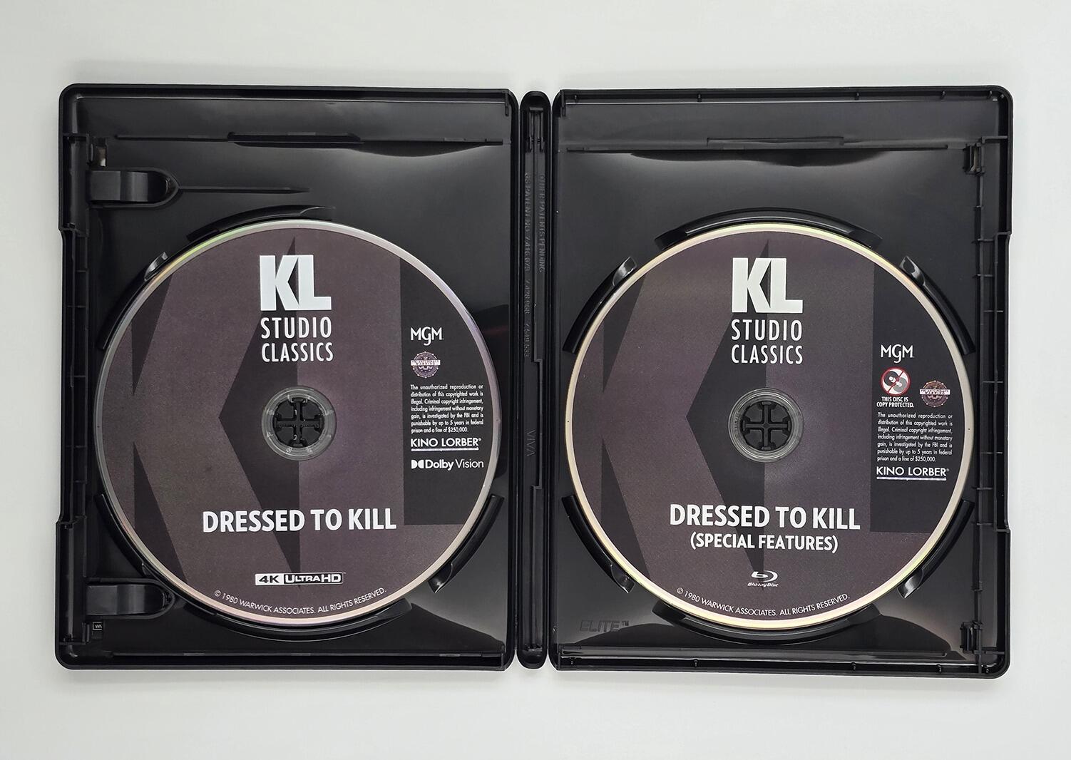 Dressed To Kill - Slipcover - 4K UHD (Region Free) + Blu-Ray (Region A) -  [Pre-owned]